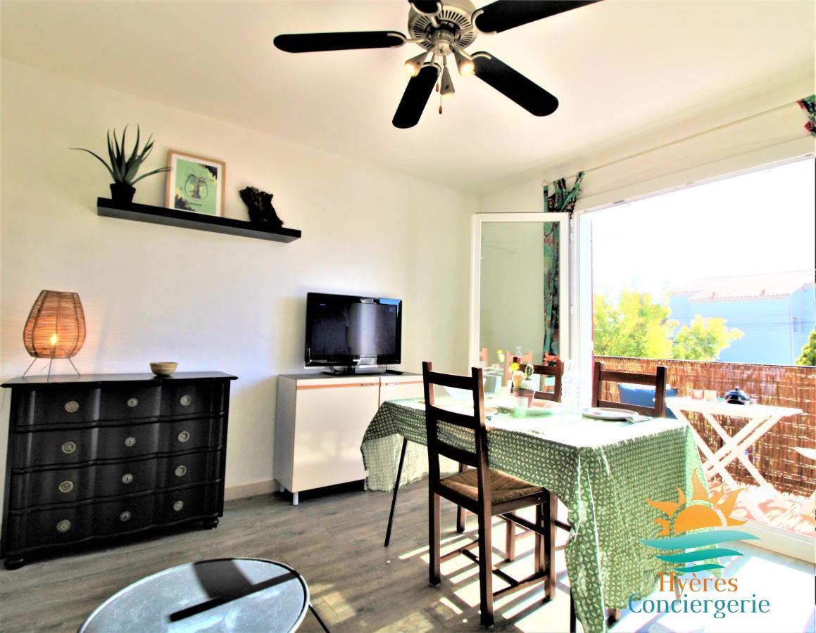 Hyères-plage Studio cabine-L'ayguade Exterior foto